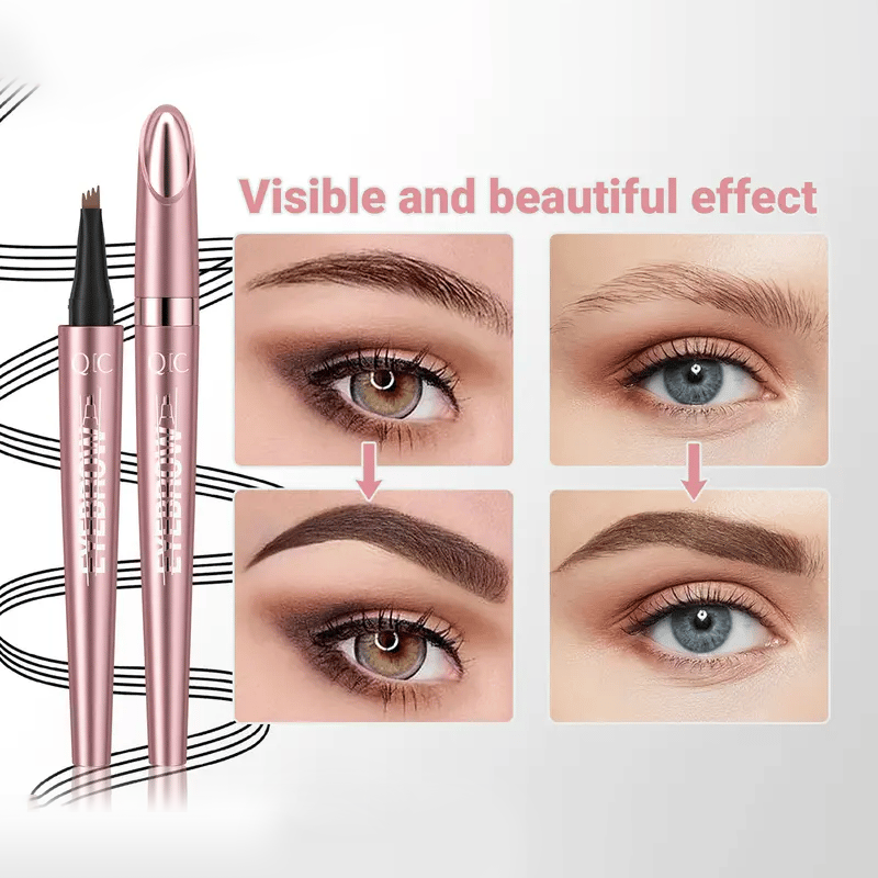 ⚡ Buy 1, 2nd 60% Off! Waterproof Micro-Fork Eyebrow Pencil – Long-Lasting, Smudge-Proof, Natural Hair-Like Strokes