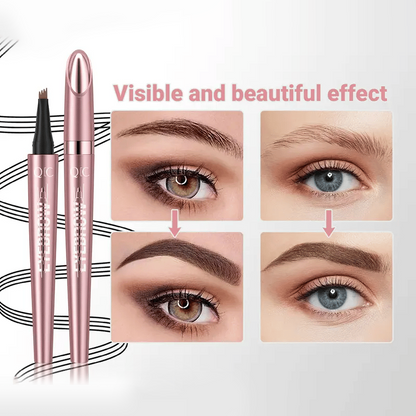 ⚡ Buy 1, 2nd 60% Off! Waterproof Micro-Fork Eyebrow Pencil – Long-Lasting, Smudge-Proof, Natural Hair-Like Strokes