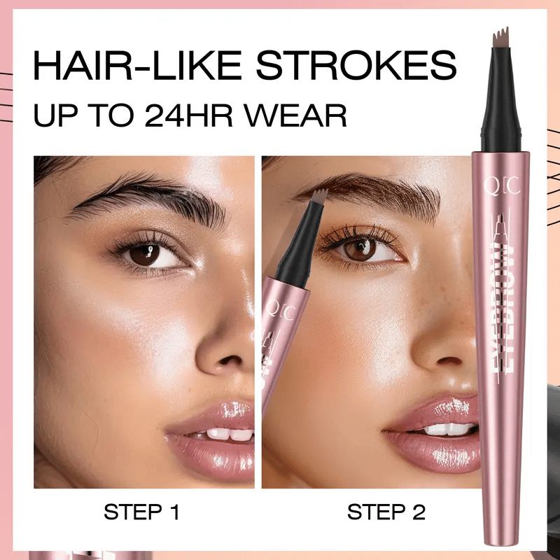 ⚡ Buy 1, 2nd 60% Off! Waterproof Micro-Fork Eyebrow Pencil – Long-Lasting, Smudge-Proof, Natural Hair-Like Strokes
