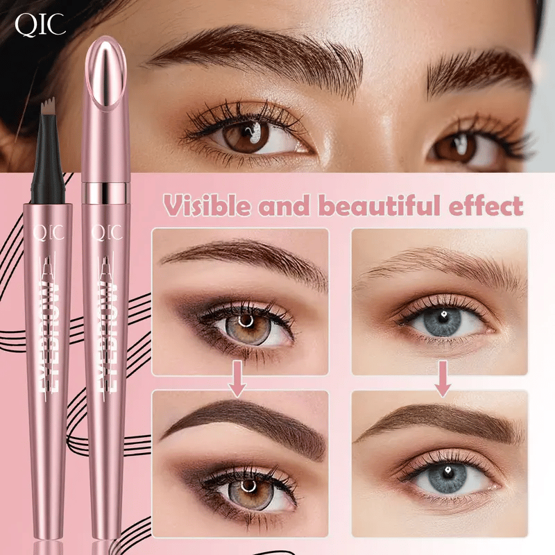 ⚡ Buy 1, 2nd 60% Off! Waterproof Micro-Fork Eyebrow Pencil – Long-Lasting, Smudge-Proof, Natural Hair-Like Strokes