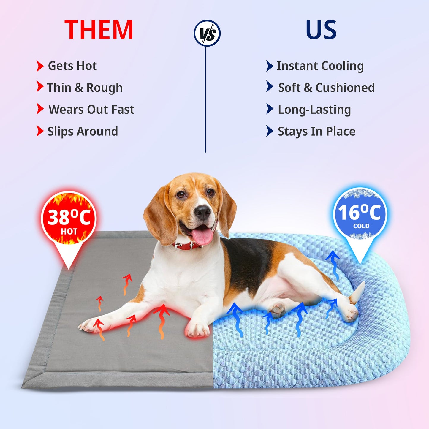 Ice-Silk Pet Bed