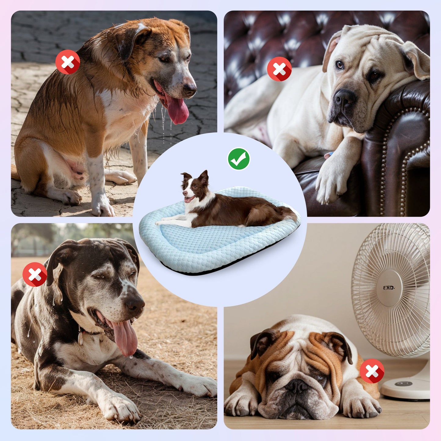 Ice-Silk Pet Bed