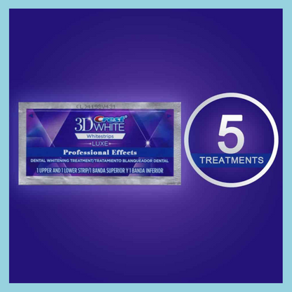 Pro-Strength 3D Teeth Whitening Strips – Remove Yellow & Smoke Stains Fast