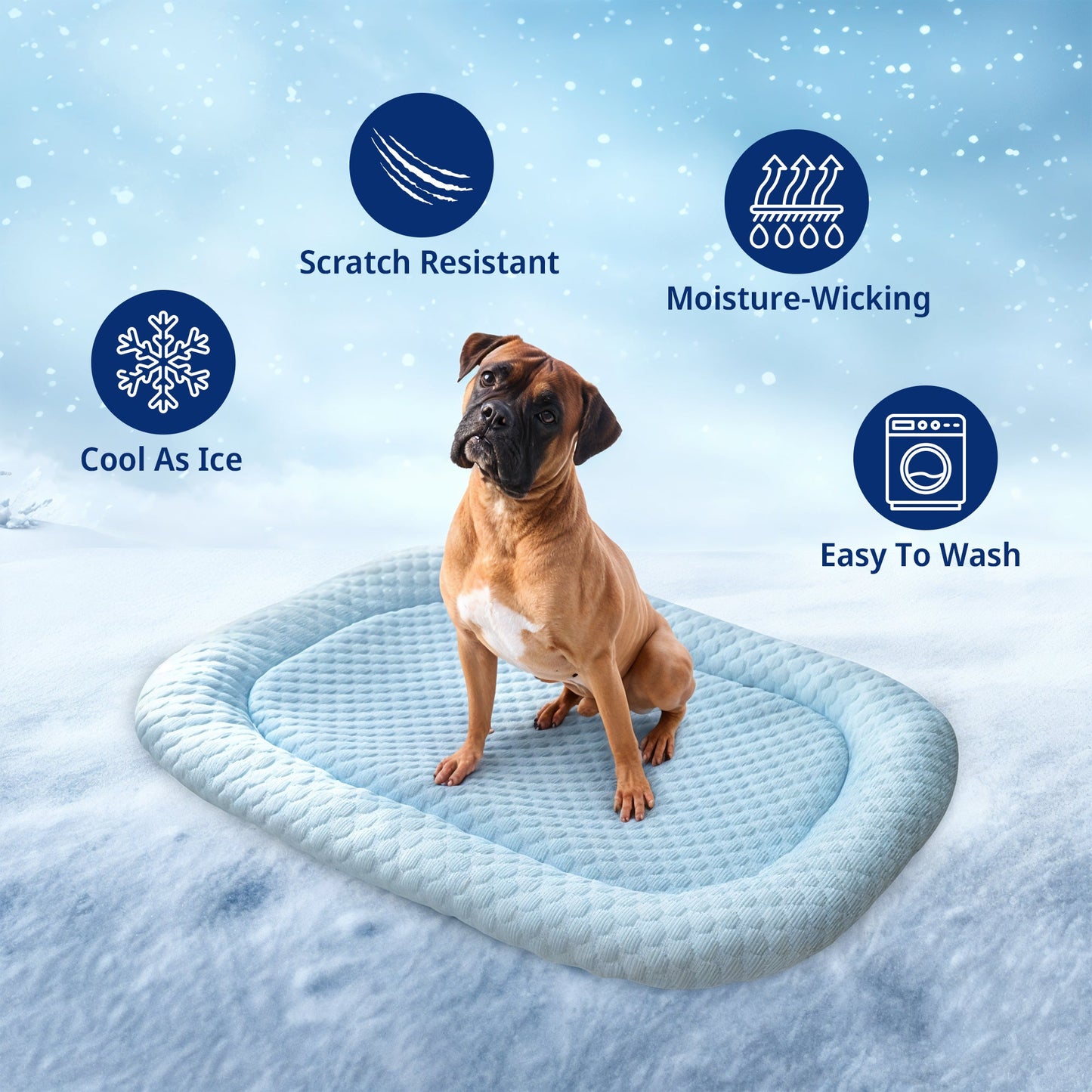 Ice-Silk Pet Bed