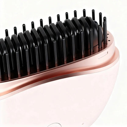 Skavix™ Cordless Hair Smoothing Brush With Built-in Mirror🪞 | Travel-Ready Styling👜