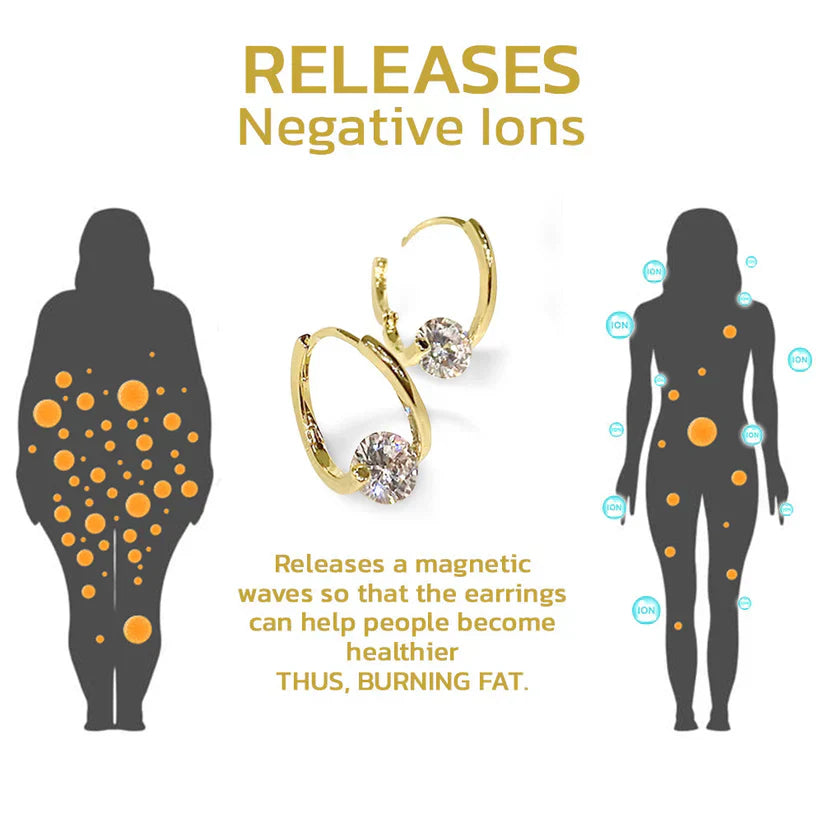 (🔥LAST DAY SALE - 66% OFF) Skavix™ Lymphvity MagneTherapy Germanium Earrings – Revitalize Your Well-being! 💎