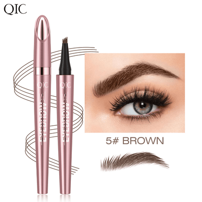 ⚡ Buy 1, 2nd 60% Off! Waterproof Micro-Fork Eyebrow Pencil – Long-Lasting, Smudge-Proof, Natural Hair-Like Strokes